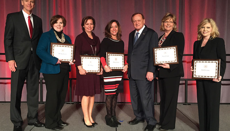 Five NACC Employees Recognized at Chancellor’s Awards Ceremony