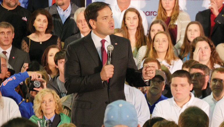 Marco Rubio holds Guntersville Rally
