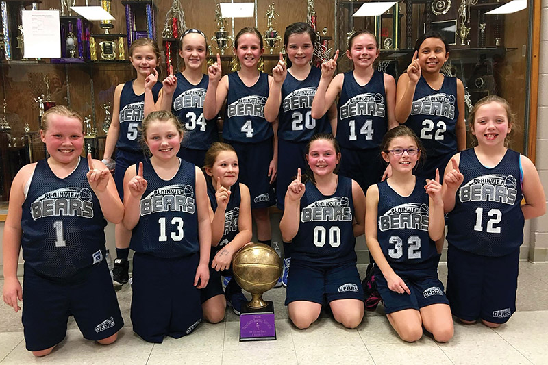 Plainview 4th grade girls DeKalb County champs