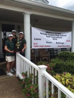 Sylvania Women's Golf team County Champions