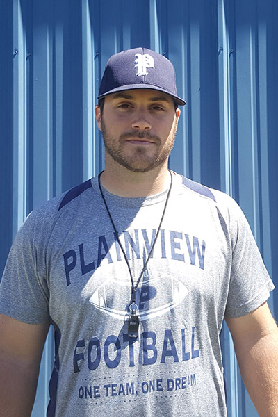 Plainview Head Coach Dustin Goodwin