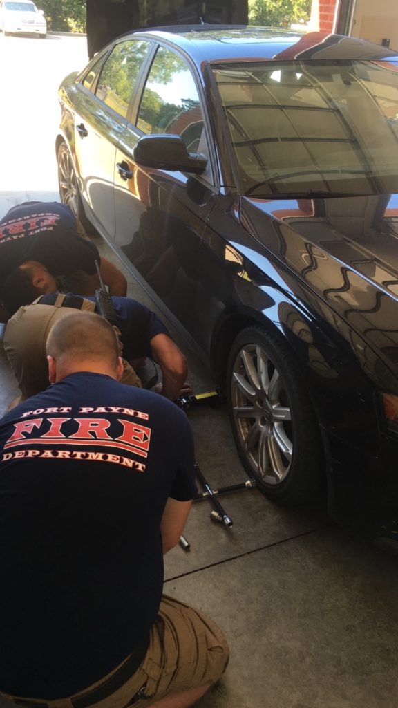 My tire went flat while I there, and the fire fighters changed it! Thanks guys! Fort Payne has one of the best fire departments, and they deserve a lot of appreciation (even though they don't ask for it). 