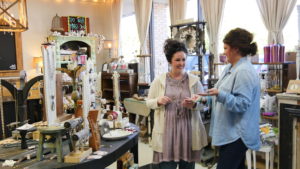 Owner Michelle Decker (right) has big plans for her local business. (Kalie Davis | Southern Torch)