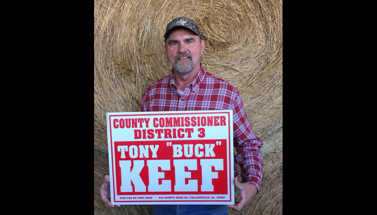 Tony ‘Buck’ Keef seeking District III Commission spot