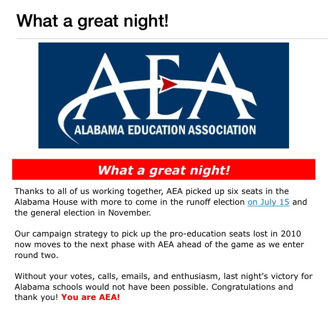 AEA great night