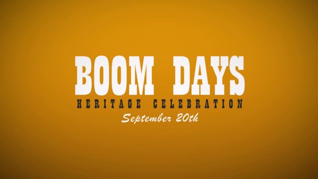 Boom Days Lineup