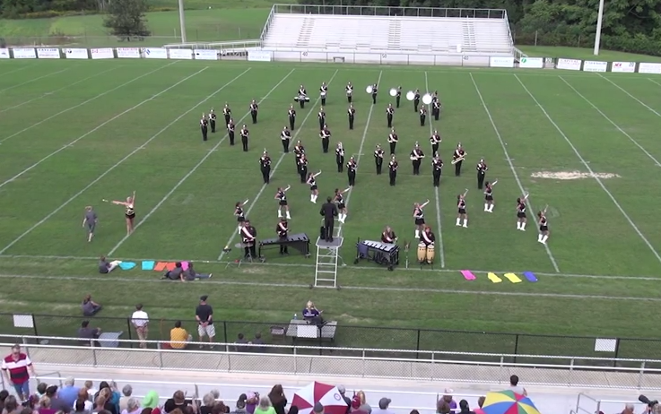 Crossville High School Marching Band Exhibition