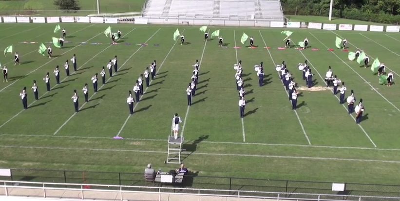 Plainview High School Marching Band Exhibition 