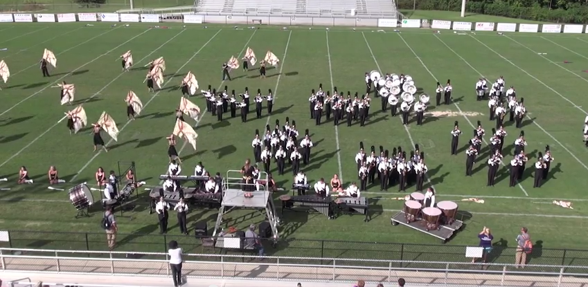 Fort Payne High School Marching Band Exhibition