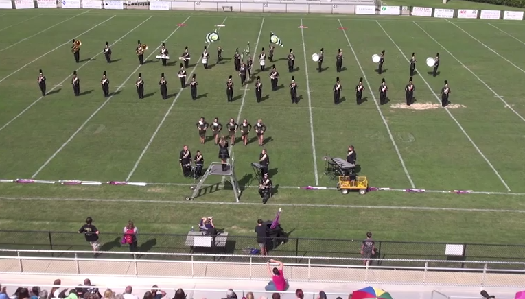 Ider High School Marching Band Exhibition