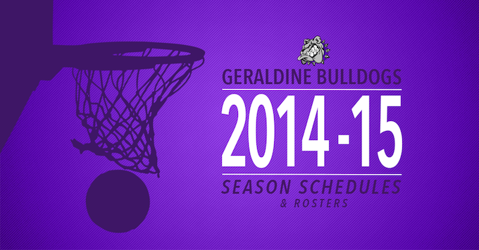 Geraldine Bulldogs Basketball 2014-2015