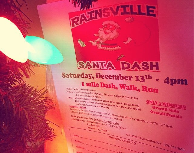 Rainsville Santa Dash Just Around the Corner