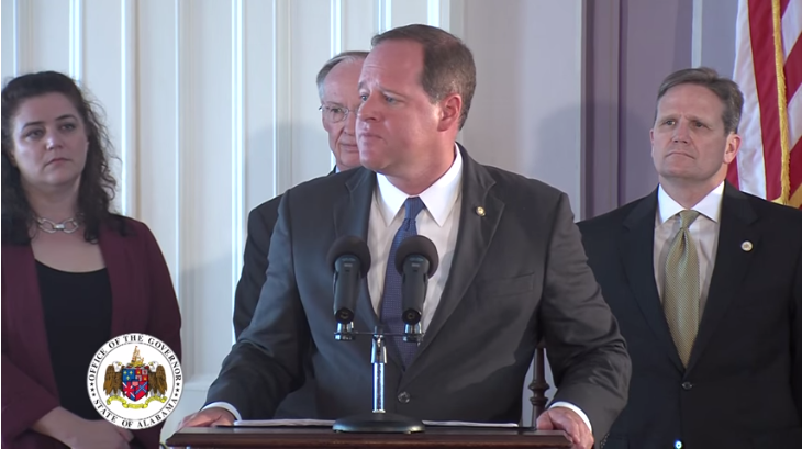 Governor Bentley Signs Historic Criminal Justice Reform Legislation into Law