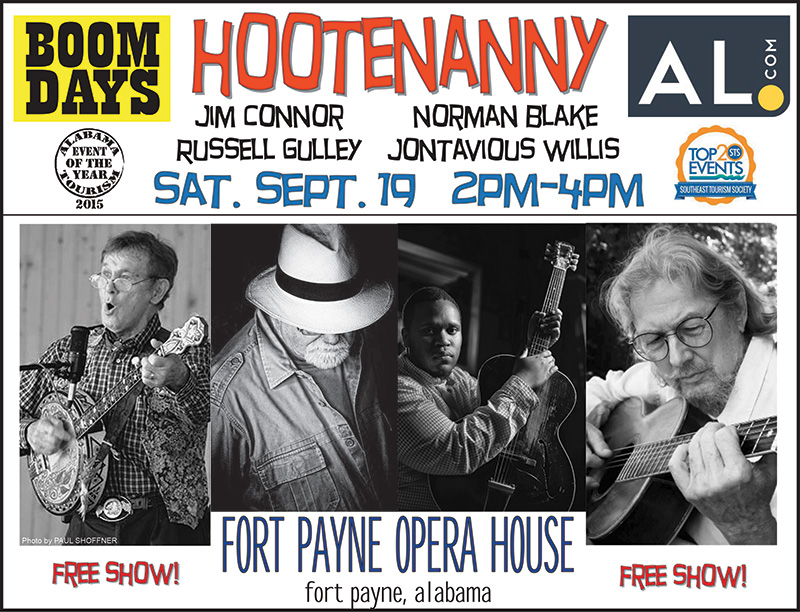 Fort Payne Boom Days to host traditional music Hootenanny