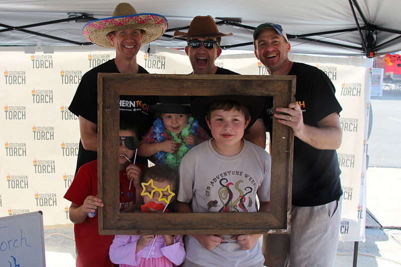 Southern Torch Boom Days photo booth