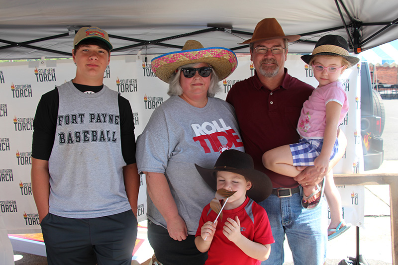 Southern Torch Boom Days photo booth