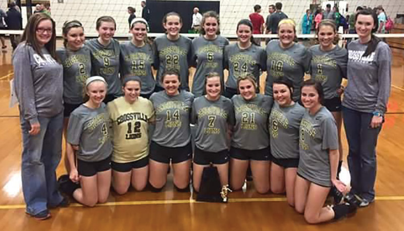 Crossville Volleyball (Class 4A, Area 12)