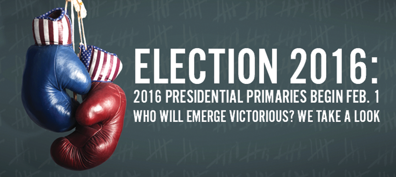 2016 PRESIDENTIAL PRIMARIES BEGIN FEB. 1