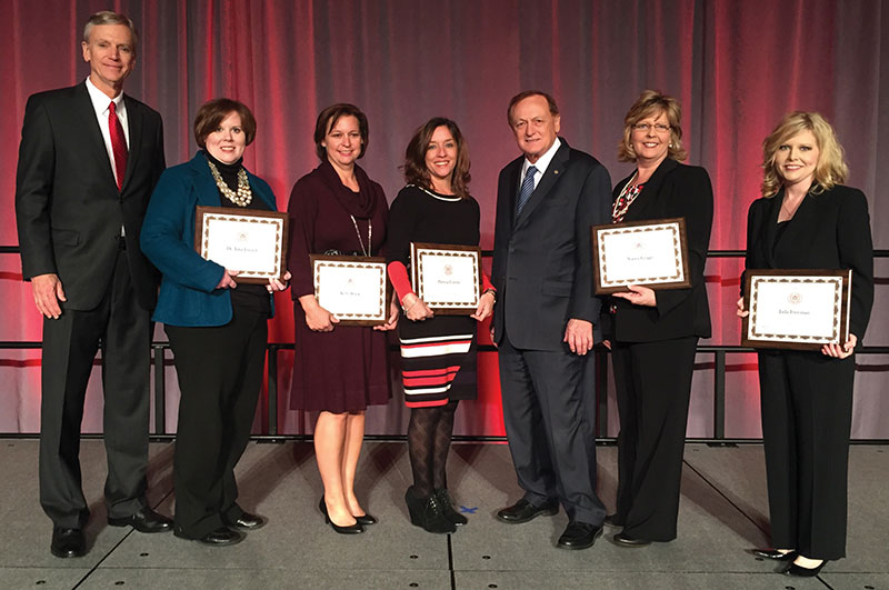 Five NACC Employees Recognized at Chancellor’s Awards Ceremony