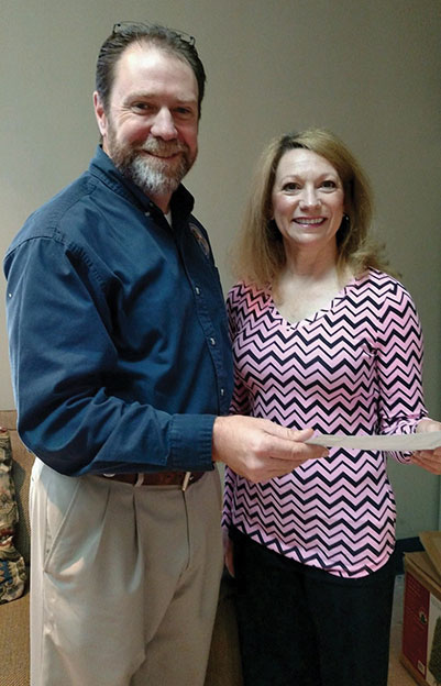 DAS Director Mark Ford and CCCadmin. Geri Monroe