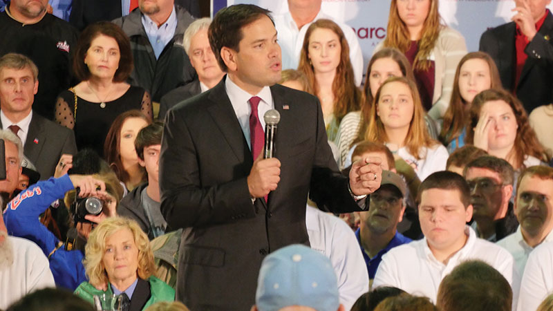 Marco Rubio holds Guntersville Rally