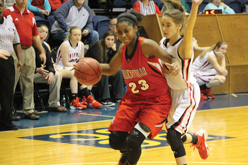 Collinsville Lady Panthers burn the Devils