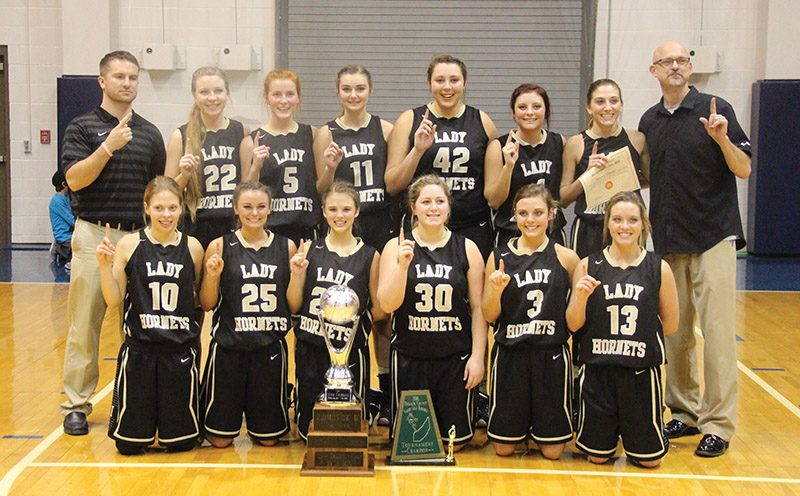 Ider Lady Hornets DeKalb County Tournament winners