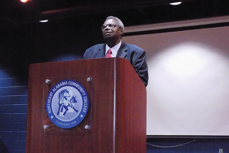 Senator Hank Sanders speaks at NACC