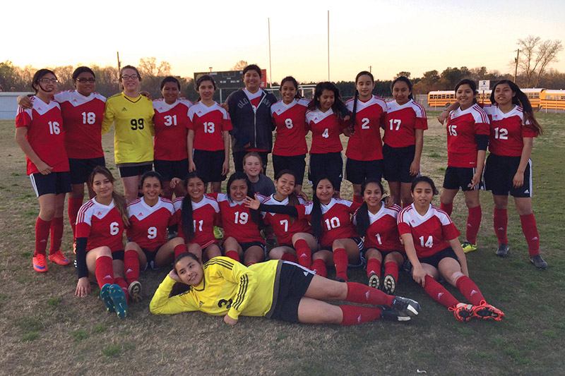 Collinsville Lady Panthers cause Soccer Fever