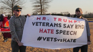 Trump protestors