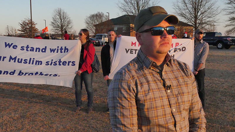 Veteran's group ejected from Trump rally