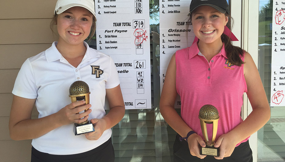 Fort Payne Ladies Advance to Golf Sub state