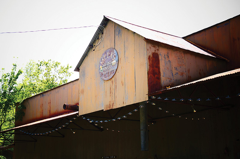 The old Meek’s Cotton Gin has a new purpose