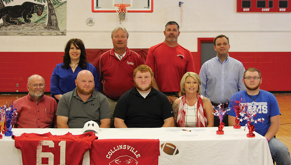 Collinsville Panther signs Letter of Intent