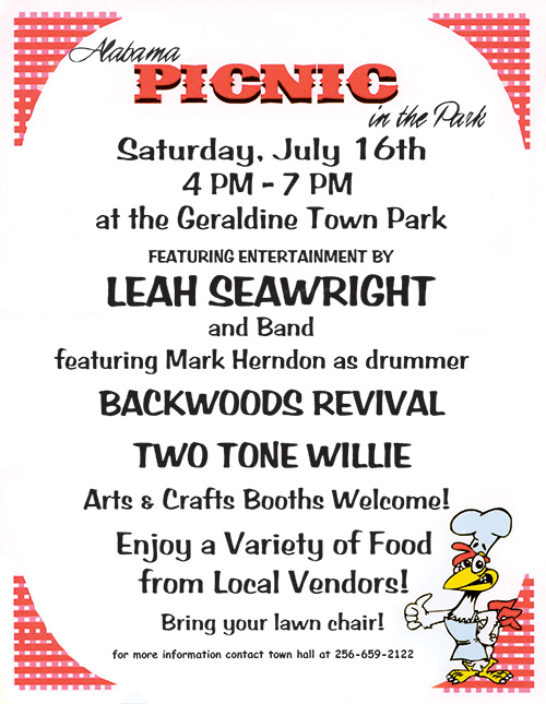 Geraldine hosts Picnic in the Park this weekend