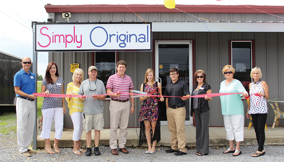 Simply Original Boutique Ribbon Cutting