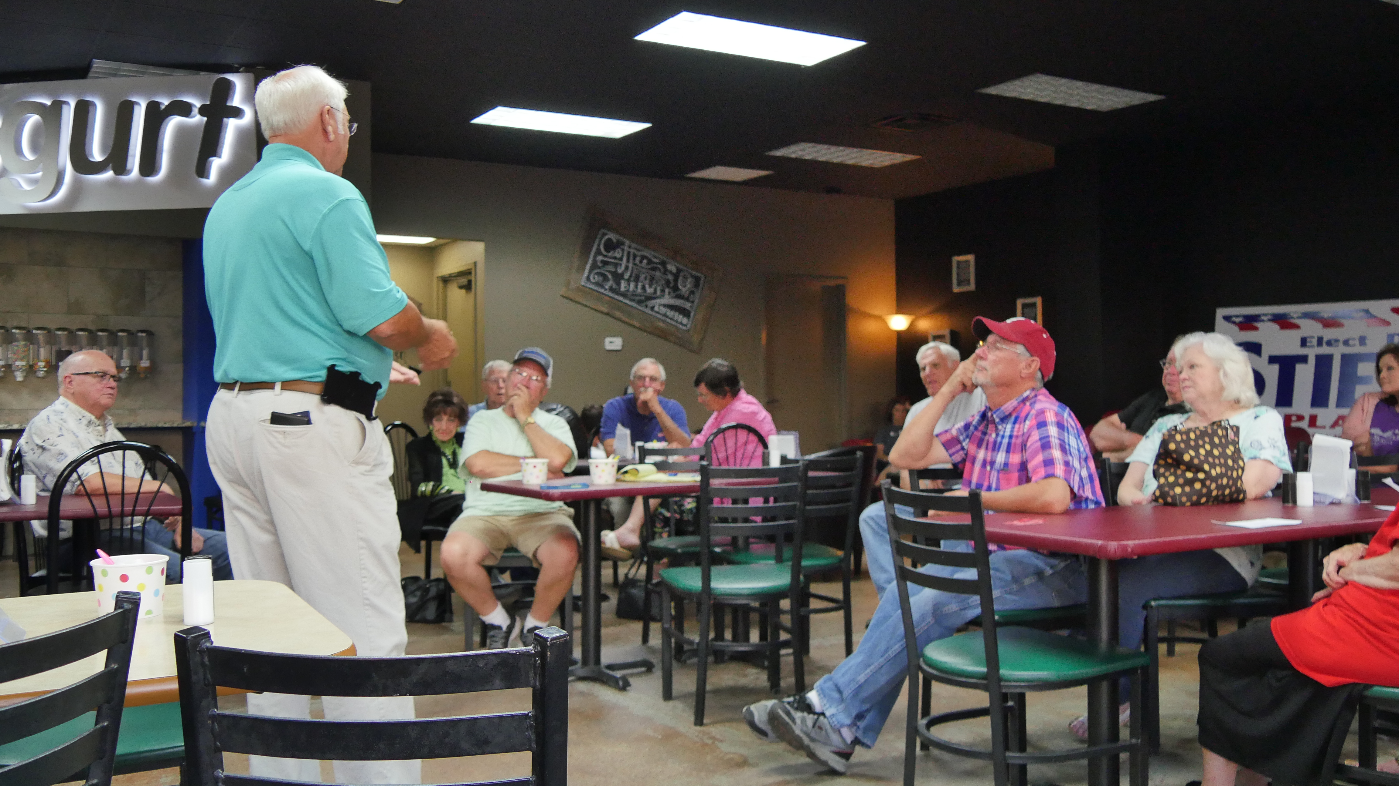 Rainsville City Council candidate D.L. Stiefel hosts meet and greet