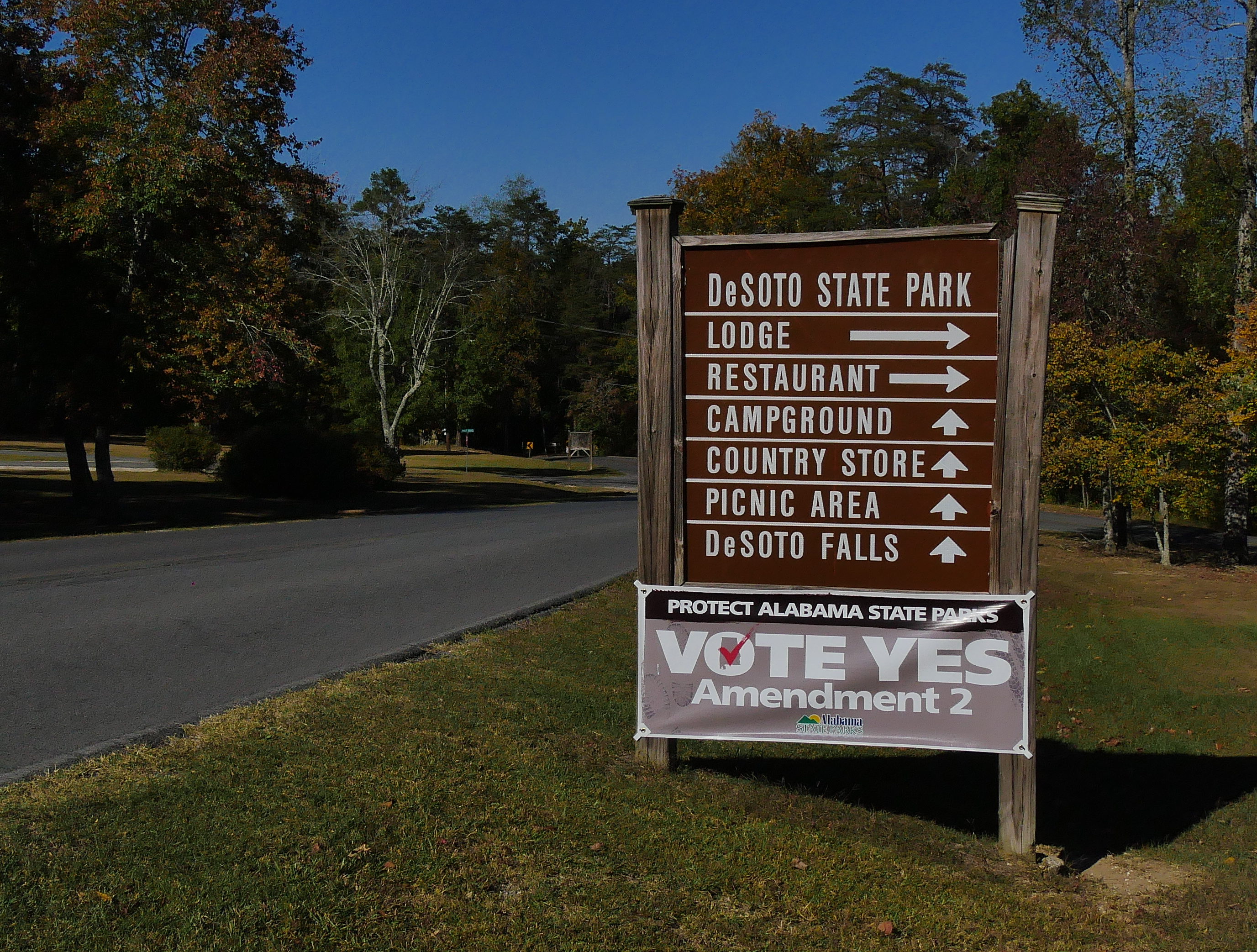 Amendment Two will Protect State Park funding