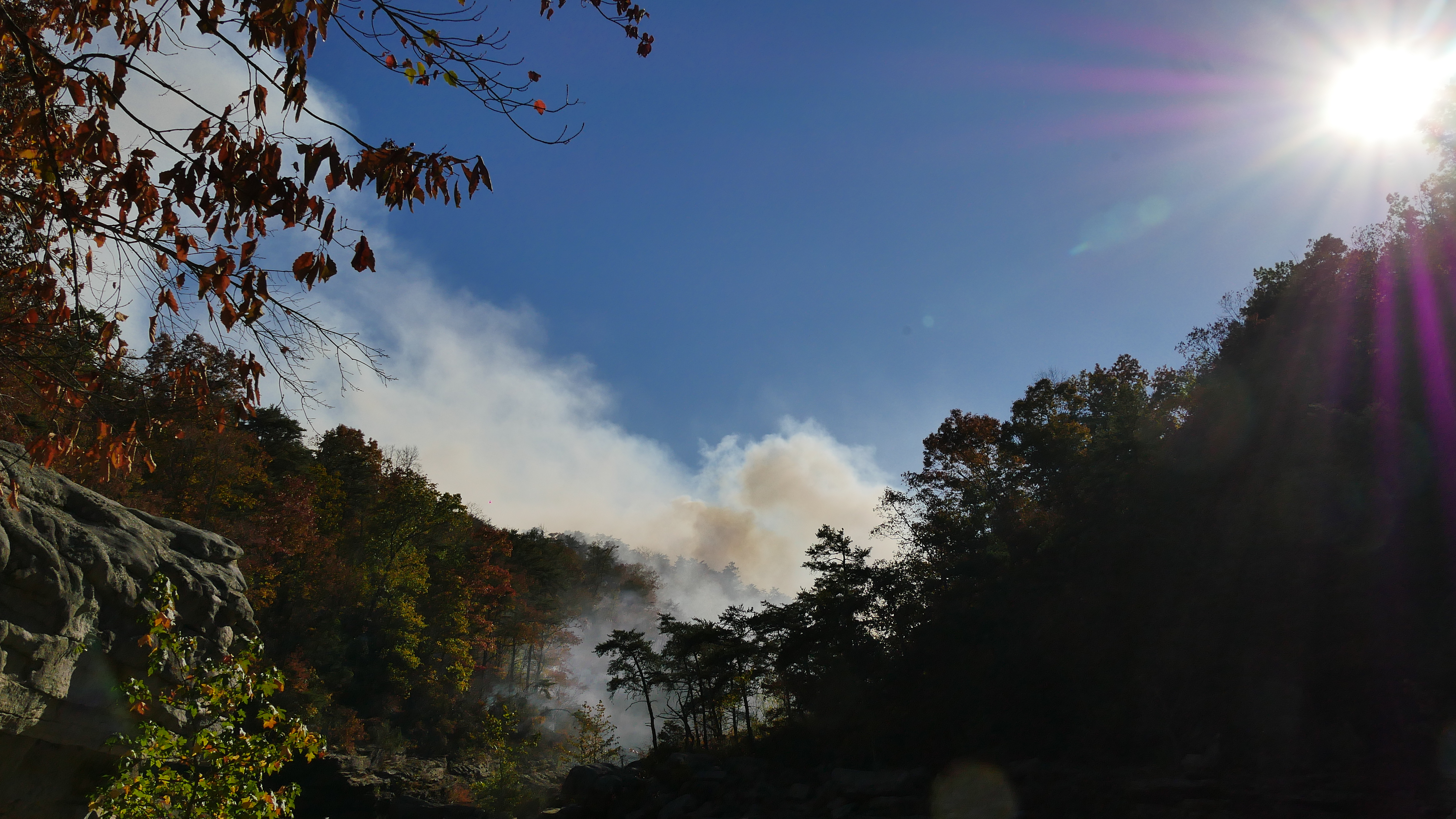 BREAKING: Fire spreads at Little River Canyon