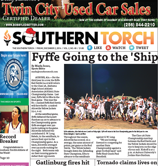 The Southern Torch, Vol. 2, No. 49