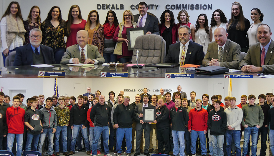 County Commission recognizes Fyffe State Champions (VIDEO)