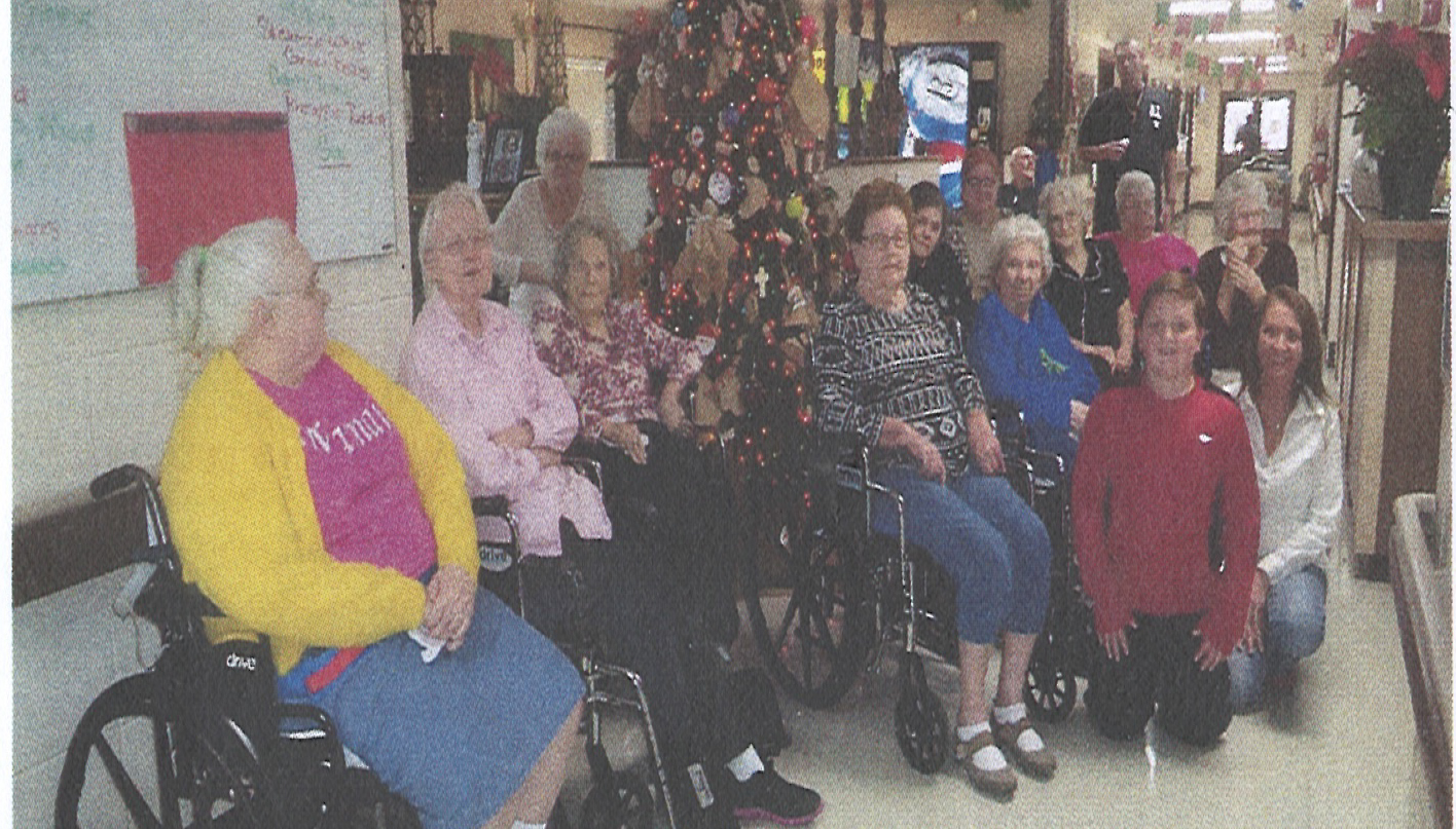 Collinsville Health and Rehab celebrates Christmas