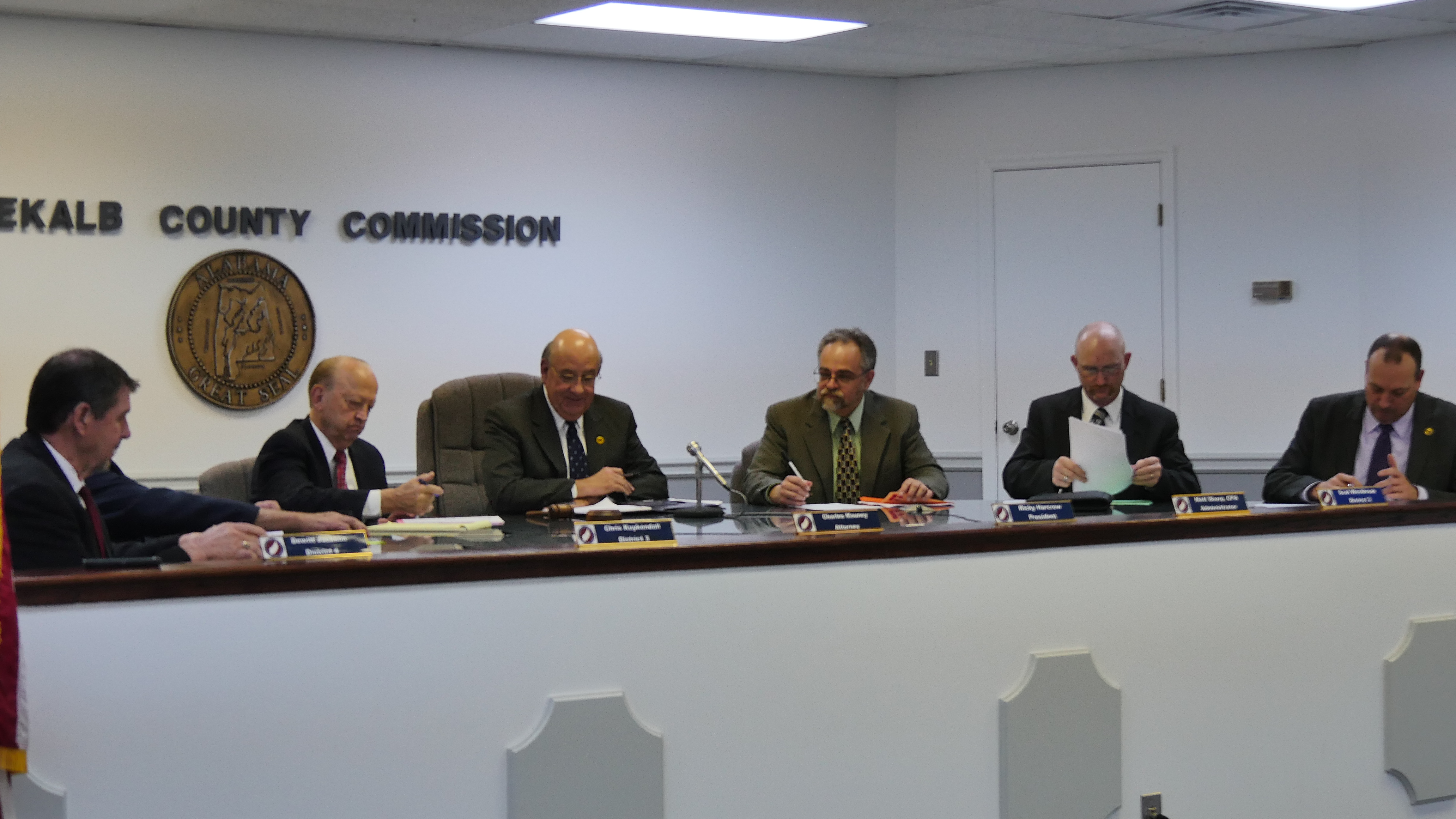 VIDEO: County Commission handles personnel changes in short meeting