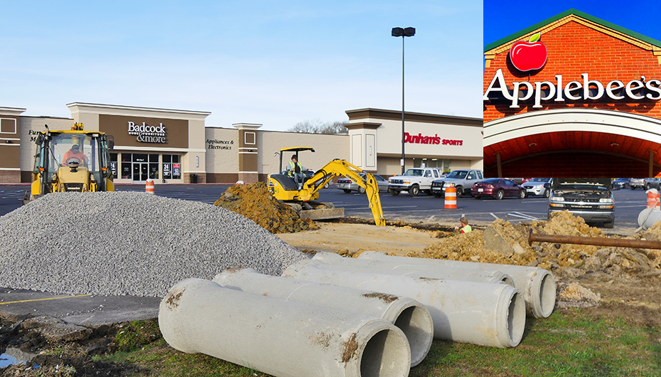 Workers break ground on new Applebee's location