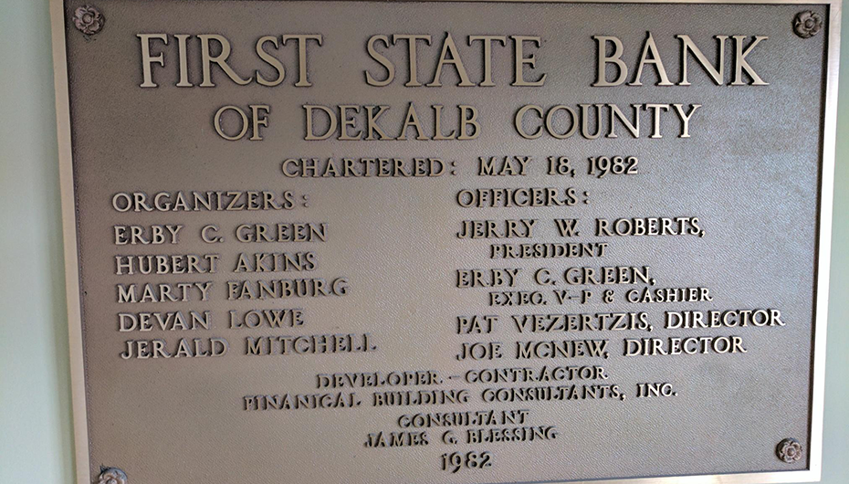 DeKalb County's largest bank turns 35!