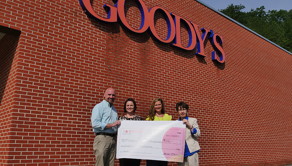 Fort Payne Goody’s makes donation to the Children’s Advocacy Center