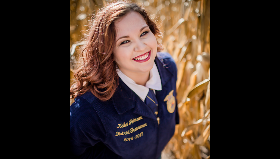 Sylvania student Kailee Johnson awarded National FFA Scholarship!