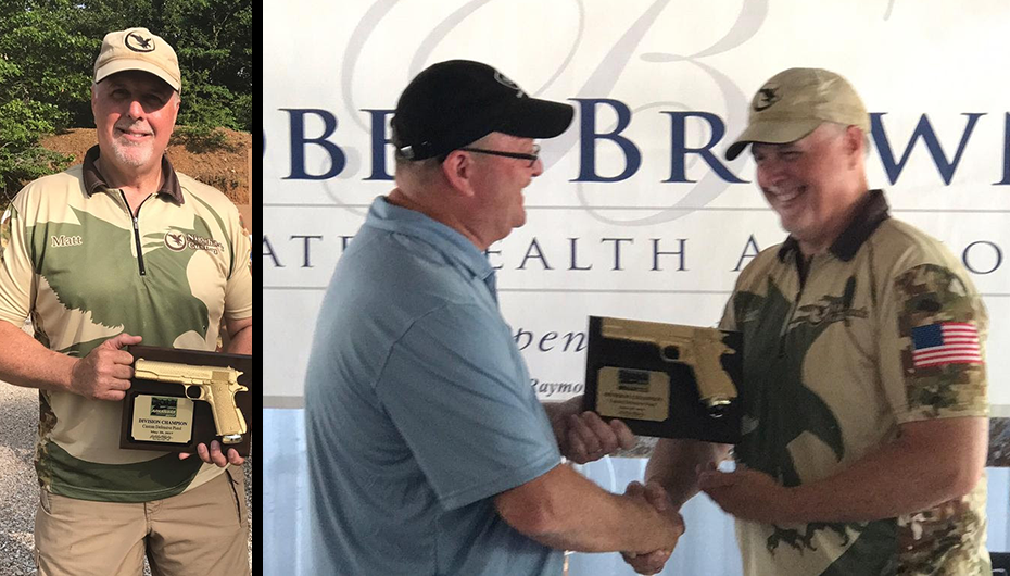 Cherokee County investigator wins Arkansas State IDPA Pistol Championship!