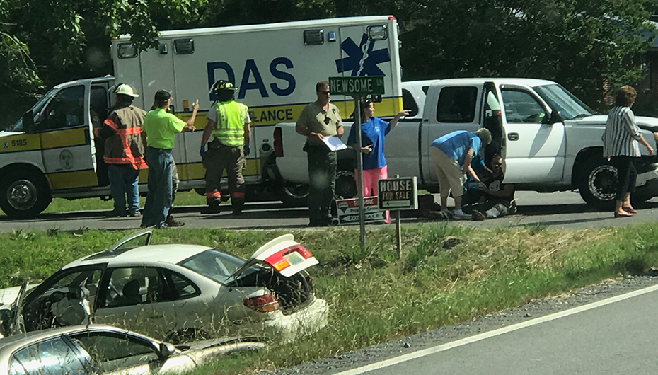 3 car wreck in Sylvania on Highway 75 earlier today