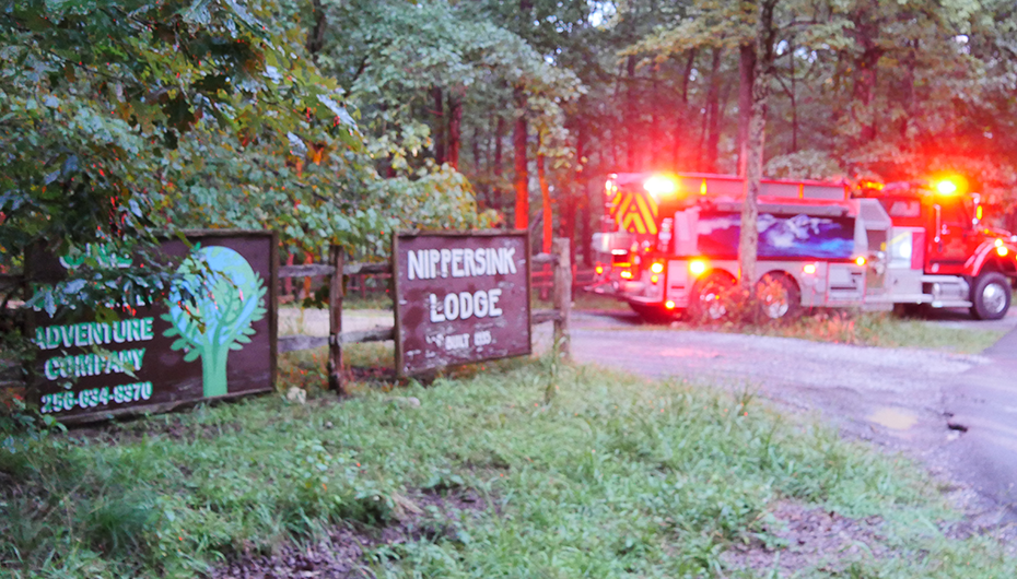 Fire claims cottage at Nippersink Lodge near DeSoto Falls